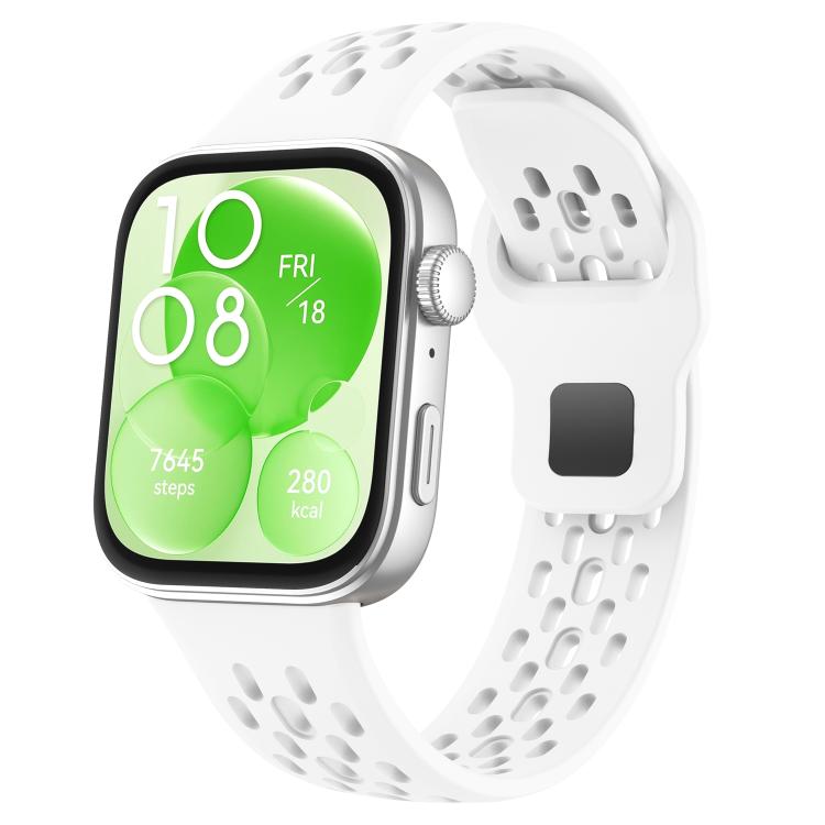 xDfind Mesh Reverse Buckle Silicone Watch Band, For Huawei Watch Fit 5 / Fit 5 Pro / Fit 4