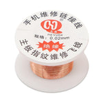 Insulation Circuit Board BGA Soldering Conductor Wire, 0.01mm, 0.02mm
