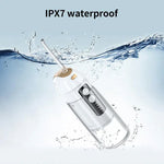 FY-B302 Smart Oral Teeth Irrigator Portable Retractable Electric Water Flosser, 200ml Water Tank, FY-B302