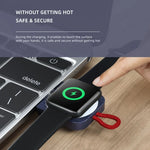 ROCK W26 Portable Magnetic Wireless Charger for Apple Watch Type-C interface, W26 Type-C Interface