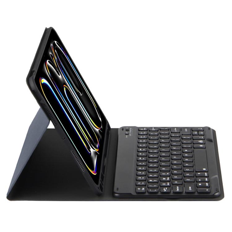 Colorful Backlight Bluetooth Keyboard Leather Tablet Case, For iPad Air 11 2024 / Air 11 2025, For iPad Air 5 / Air 4 10.9