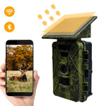 PR903G EU Version 5K HD Night Vision Infrared Hunting Camera with Solar Panel, PR903G US Version