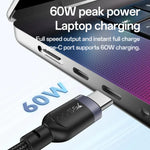 Yesido CA136C 60W USB-C / Type-C to Type-C & iWatch 2 in 1 Charging Cable, CA136C