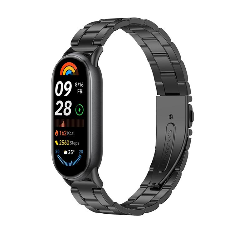 xDfind Three Beads Quick Release Metal Watch Band, For Xiaomi Smart Band 11 / 10 / 9 / 8, For Xiaomi Band 10 Pro / 9 Pro / Redmi Watch 6, For Xiaomi Redmi Watch 3 20mm