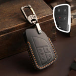 For Buick Envision Plus 2023 Hallmo Crazy Horse Cowhide Car Key Protection Cover, For Buick Envision Plus 2023 3-button, For Buick Envision Plus 2023 4-button, For Buick Envision Plus 2023 5-button, For Buick Envision Plus 2023 6-button