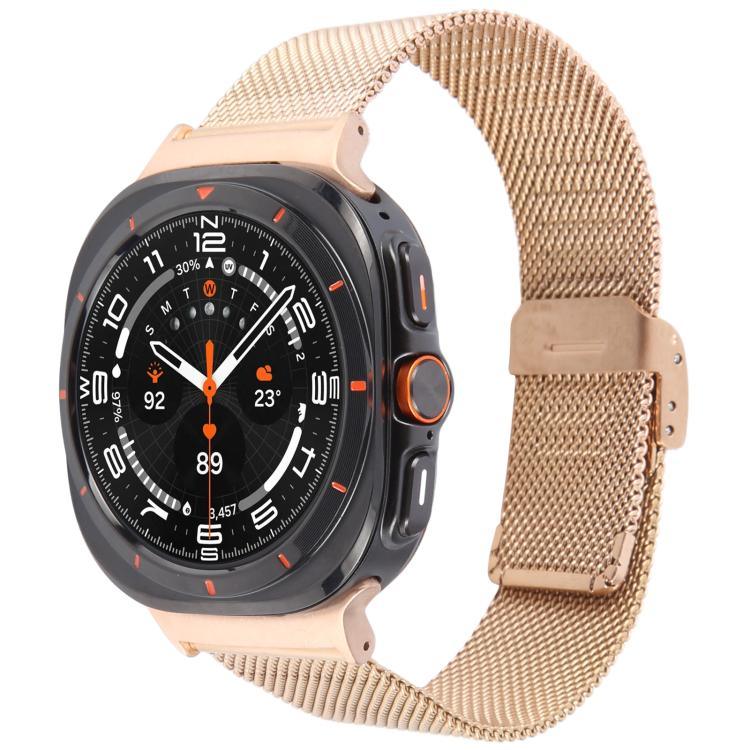 xDfind Milanese Metal Buckle Watch Band, For Samsung Galaxy Watch Ultra 47mm / Ultra 2025, For Samsung Galaxy Watch 7 / FE / 6 / 5 / 4, For Samsung Galaxy Fit3