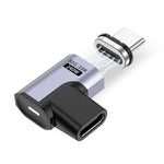 Type-C Male to Female PD240W 80Gbps 60K Magnetic Suction Adapter, Straight Head, Elbow Head, Side Elbow