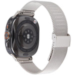 Milanese Integrated Buckle Metal Watch Band, For Samsung Galaxy Watch Ultra 47mm / Ultra 2025