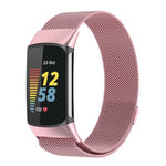 For Fitbit Charge 5 xDfind Milanese Magnetic Metal Watch Band, S, L