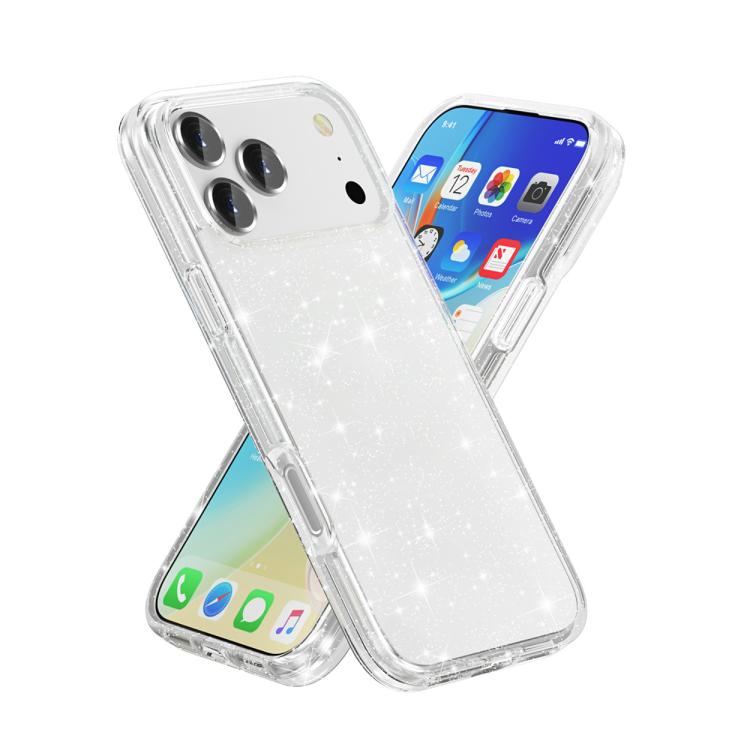 Shockproof Terminator Glitter Powder Phone Case, For iPhone 17 Pro Max, For iPhone 17 Pro, For iPhone 17, For iPhone Air