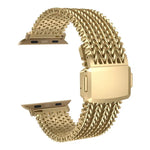 Mesh Magnetic Stainless Steel Watch Band, For Apple Watch 46mm / 49mm / 45mm / 44mm, For Apple Watch 42mm / 41mm / 40mm / 38mm
