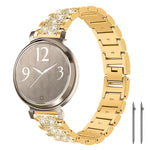 xDfind Diamond Jewelry Steel Watch Band, 22mm For Amazfit GTR 4/3/3 Pro/Bip6/Bip5, 20mm For Amazfit Bip U / Lite / Bip 3 Pro, 20mm For Amazfit GTS4 mini/GTS3/2/2E/GT2 mini, 18mm For Huawei GT5/GT4 41mm / OPPO Watch X2 Mini, 14mm For Garmin Lily 2      ...