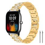 xDfind Diamond Jewelry Steel Watch Band, 22mm For Amazfit GTR 4/3/3 Pro/Bip6/Bip5, 20mm For Amazfit Bip U / Lite / Bip 3 Pro, 20mm For Amazfit GTS4 mini/GTS3/2/2E/GT2 mini, 18mm For Huawei GT5/GT4 41mm / OPPO Watch X2 Mini, 14mm For Garmin Lily 2      ...