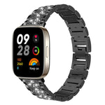 xDfind Diamond Jewelry Stainless Steel Watch Band, For Xiaomi Band 10 Pro / 9 Pro / Redmi Watch 6, For Xiaomi Smart Band 10 / 9 / 8 / NFC 14mm, For Redmi Watch 3 Active / Lite 20mm, For Redmi Watch 3 20mm