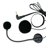 Motorcycle Half Helmet Intercom Headset Microphone, 3.5mm
