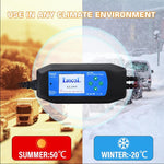 CAT-280 2 in 1 Car Battery Charger & Color Screen Battery Tester, US Plug