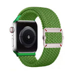 Double Loop Mechanical Buckle Nylon Braid Watch Band, For Apple Watch 42mm / 41mm / 40mm / 38mm