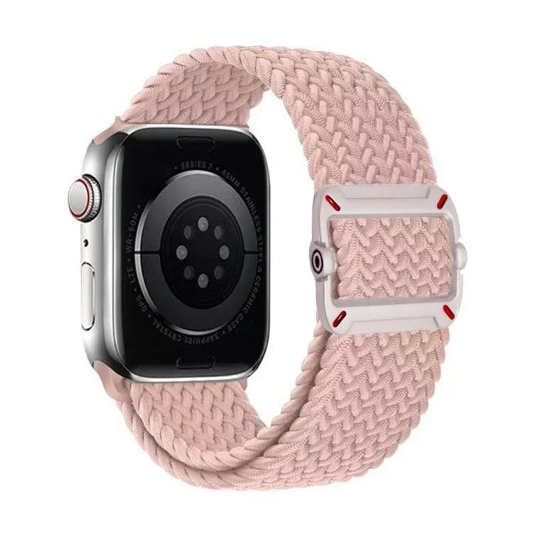 Double Loop Mechanical Buckle Nylon Braid Watch Band, For Apple Watch 42mm / 41mm / 40mm / 38mm