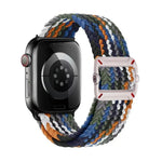 Double Loop Mechanical Buckle Nylon Braid Watch Band, For Apple Watch 42mm / 41mm / 40mm / 38mm