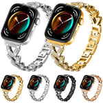 20mm xDfind Small Twist Diamond Metal Watch Band, For Huawei Watch Fit 5 / Fit 5 Pro / Fit 4