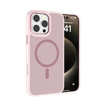 Kalebol Metal Lens Frame MagSafe Frosted PC Phone Case, For iPhone 16 Pro, For iPhone 16 Plus, For iPhone 16, For iPhone 15 Pro Max, For iPhone 15 Pro