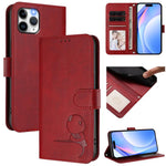 Litter Panda Embossing RFID Leather Phone Case with Lanyard, For iPhone 11 Pro Max, For iPhone 11, For iPhone 11 Pro, For iPhone X / XS, For iPhone XR, For iPhone XS Max, For iPhone 8 Plus / 7 Plus