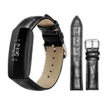 xDfind Bamboo Texture Pin Buckle Leather Watch Band, For Fitbit Charge 6 / 5 18mm, For Fitbit Inspire 3 12mm, For Fitbit Versa 4 / 3 / Sense2 / 1 20mm, For Fitbit Luxe / Special Edition 12mm, For Fitbit Inspire 2 / Ace 3 14mm                           ...