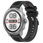 xDfind Hybrid Nylon Braid Silicone Watch Band, 20mm For COROS Pace 2 / Apex 2 42mm