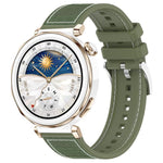 xDfind Hybrid Nylon Braid Silicone Watch Band, 22mm For Huawei Watch GT5/GT5 Pro/4/4 Pro, 20mm For Huawei Watch GT4 / GT3 / GT2