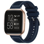 xDfind Hybrid Nylon Braid Silicone Watch Band, For Fitbit Versa 4/Versa3/Sense2/Sense 20mm, For Fitbit Versa 2/Versa/Versa Lite 22mm