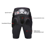 GHOST RACING K062 Off-road Motorcycle Armor Pants Racing Riding Anti-fall Hip Protector, S, M, L, XL, XXL