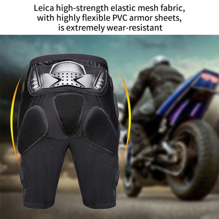 GHOST RACING K062 Off-road Motorcycle Armor Pants Racing Riding Anti-fall Hip Protector, S, M, L, XL, XXL