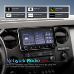 10.36 inch Screen Android 15 Car CarPlay Navigation Integrated Machine with Dual Knob, Standard, Standard+AHD+Microphone