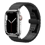 xDfind One-bead Bamboo Solid Stainless Steel Watch Band, For Apple Watch 42 / 44 / 45 / 46 / 49mm 22mm, For Apple Watch 38 / 40 / 41 / S10 42mm 20mm