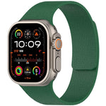 xDfind Litchi Texture Magnetic Silicone Watch Band, For Apple Watch 42 / 44 / 45 / 46 / 49mm, For Apple Watch 38 / 40 / 41 / S10 42mm