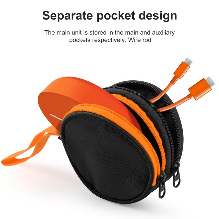 For Solis Lite Mobile WiFi Router Portable Storage Bag Nylon Accessory Bag, WiFi Router Storage Bag