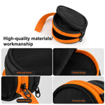 For Solis Lite Mobile WiFi Router Portable Storage Bag Nylon Accessory Bag, WiFi Router Storage Bag