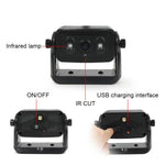 Magnetic Solar 2.4G Wireless WiFi Car Rear View Reversing Camera with Remote Control Switch, Car Rear View Reversing Camera