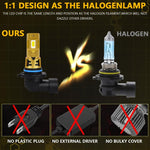 1 Pair 35W 3500LM 6500K Car LED Headlight Bulb, 9005, 9006, H1, H4, H7, H11