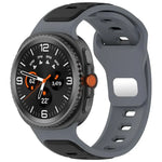 xDfind Dual Color Silicone Watch Band, For Samsung Galaxy Watch8 / Wacth8 Classic