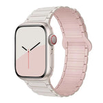 xDfind Magnetic Three-bead Silicone Watch Band, For Apple Watch 42 / 44 / 45 / 46 / 49mm, For Apple Watch 38 / 40 / 41 / S10 42mm