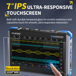 FNIRSI DPOS350P 4 in 1 7 inch IPS HD Touch Screen 350M Tablet Oscilloscope, DPOS350P(US Plug), DPOS350P(EU Plug)