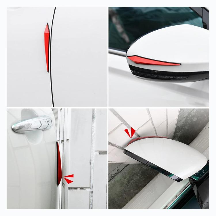 Car Door Anti-collision PVC Strip, Size: 23.5x3.5cm, Size: 23.5x3.5cm