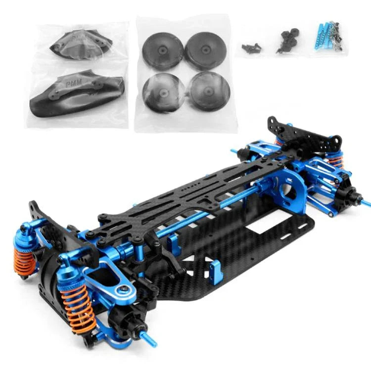 PMM Racing 1:10 TT01 Aluminum Metal Remote Control Car Frame