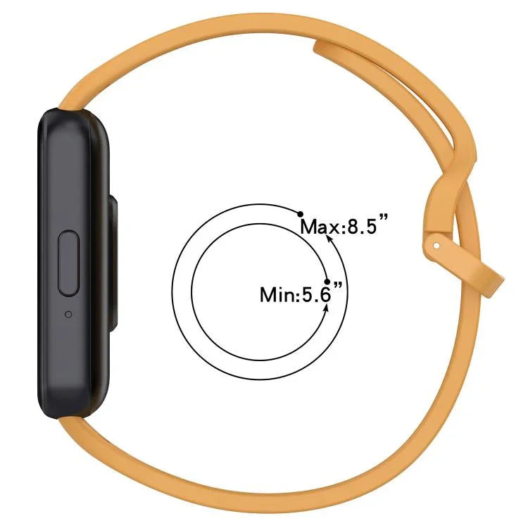 xDfind Colorful Buckle Solid Color Breathable Silicone Watch Band, For Samsung Galaxy Fit3