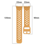 xDfind Colorful Buckle Solid Color Breathable Silicone Watch Band, For Samsung Galaxy Fit3