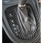 Carbon Fiber Car Gear Position Panel Decorative Sticker for SEAT Leon 2005-2012, Gear Position Panel, Left Driver, Gear Position Panel, Right Driver