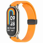 xDfind Folding Buckle Silicone Watch Band, For Xiaomi Smart Band 10 / 9 / 8 / NFC