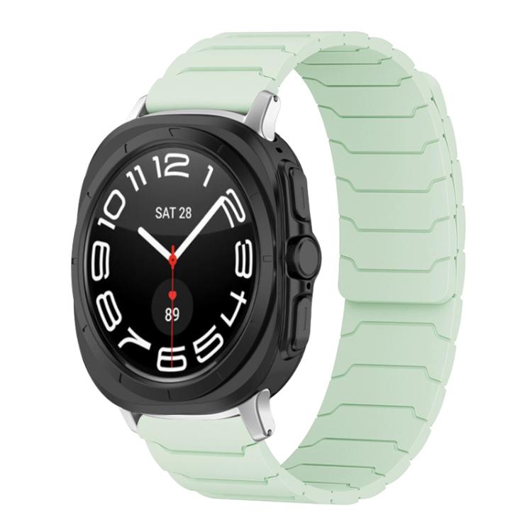 xDfind Magnetic Silicone Watch Band, For Samsung Galaxy Watch Ultra / Ultra 2025, For Samsung Galaxy Watch8 / 8 Classic, For Samsung Galaxy Watch 7 / 6 / 5 / FE
