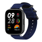 xDfind Ring Buckle Nylon Canvas Watch Band, For Xiaomi Band 10 Pro/9 Pro/Redmi Watch 6/5/4, For Redmi Watch 3 Active / Watch 3 Lite, For Redmi Watch 3